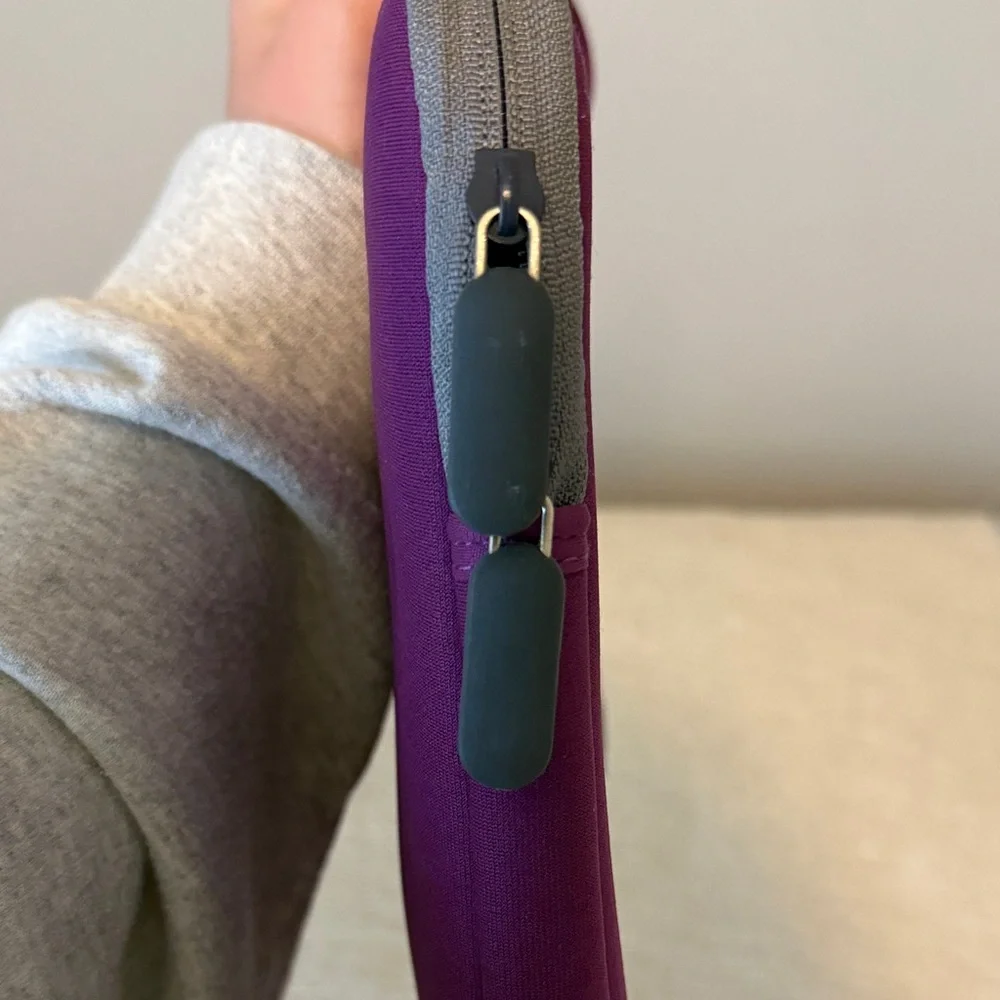 Purple Laptop Bag Unisex - Picture 7 of 8